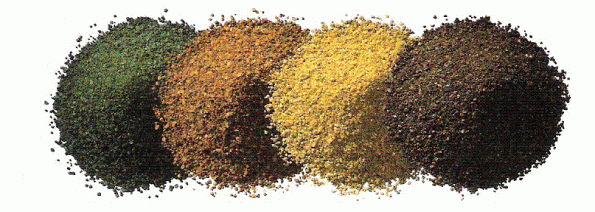 Sample of loose minerals for supplementing rations